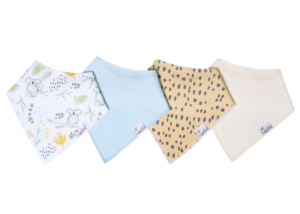 Copper Pearl Bandana Bib 4 Pk