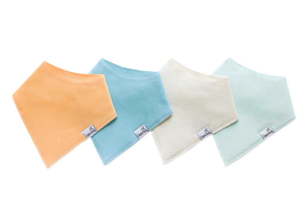 Copper Pearl Bandana Bib 4 Pk