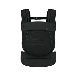 CYBEX LAYA baby carrier - A black baby carrier shown from the front against a plain white background.