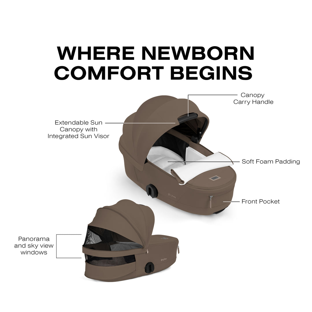 Cybex MIOS/COYA Fold Lux Carry Cot - 2026
