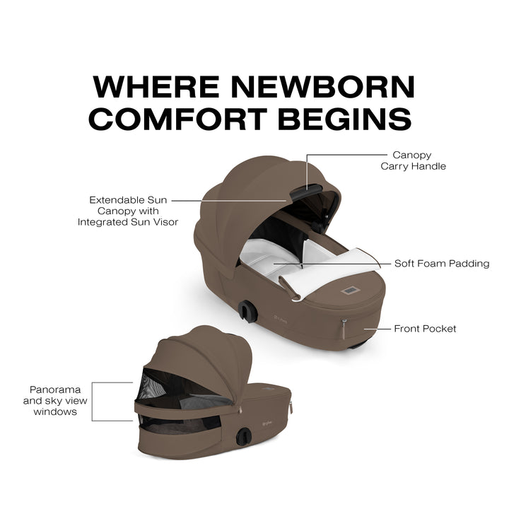 Cybex MIOS/COYA Fold Lux Carry Cot - 2026