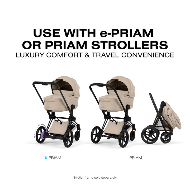 Cybex PRIAM Fold Lux Carry Cot - 2026