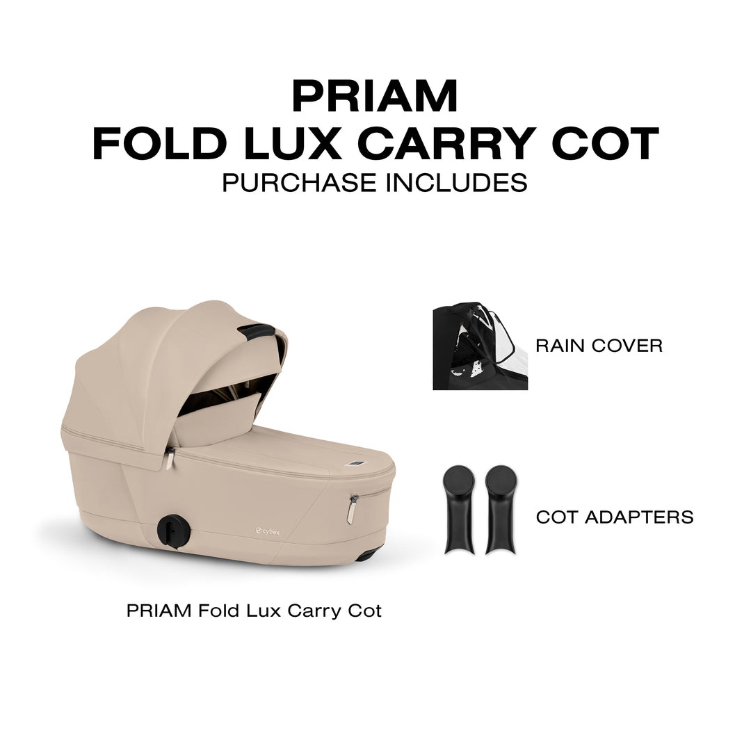 Cybex PRIAM Fold Lux Carry Cot - 2026
