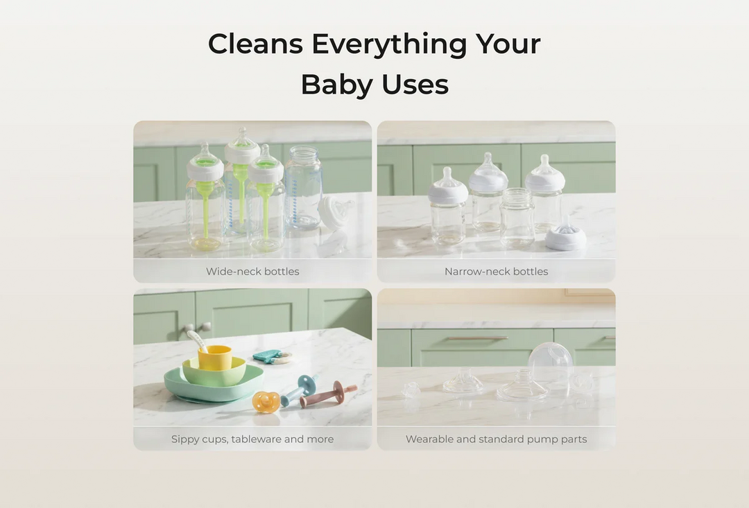 Momcozy KleanPal Pro Baby Bottle Washer & Sterilizer