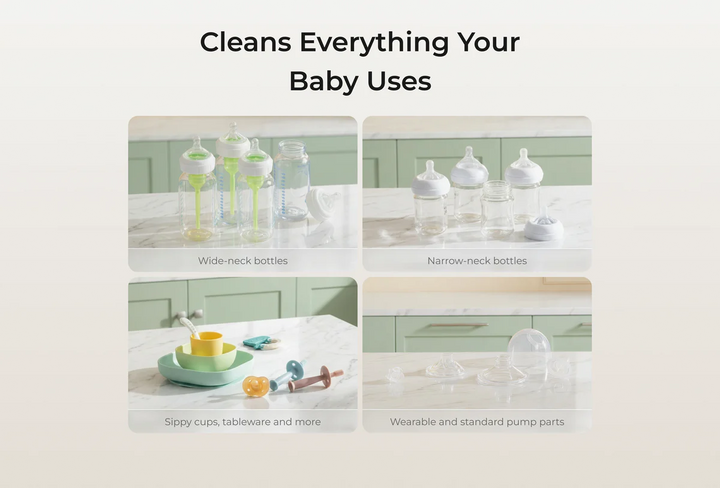 Momcozy KleanPal Pro Baby Bottle Washer & Sterilizer