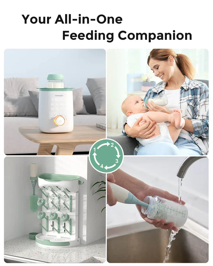 Momcozy Natural Baby Bottle Compatible with Momcozy Cooler - 4pc
