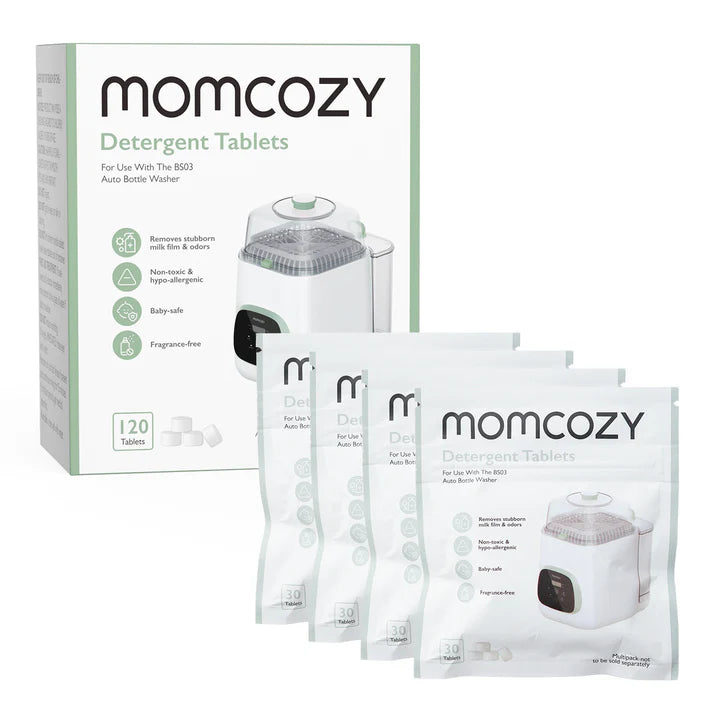 Momcozy Washing Block for KleanPal Pro Bottle Washer - 120 Tablets