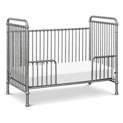 Nameake Abigail 3 - in - 1 Crib - Vintage Silver