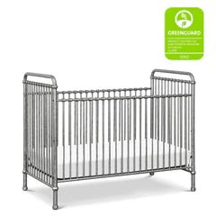Nameake Abigail 3 - in - 1 Crib - Vintage Silver
