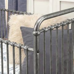 Nameake Abigail 3 - in - 1 Crib - Vintage Silver