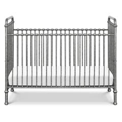 Nameake Abigail 3 - in - 1 Crib - Vintage Silver