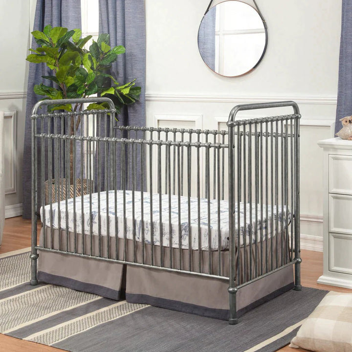 Nameake Abigail 3 - in - 1 Crib - Vintage Silver