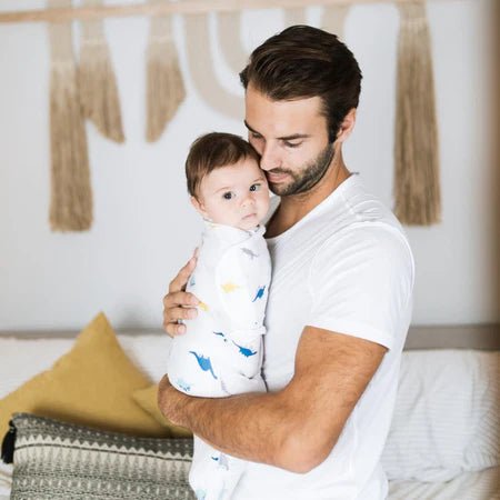 Aden + Anais - Essentials Easy Cotton Swaddle Wraps (3 pack) Swaddle Wraps Stargaze - Image 10