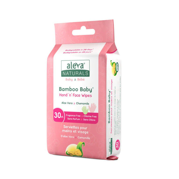 aleva NATURALS aleva NATURALS Bamboo Baby Hand n Face Wipes Soaps, lotions & Wipes