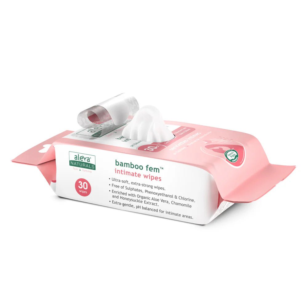 aleva NATURALS aleva NATURALS Bamboo Fem Wipes health and safety