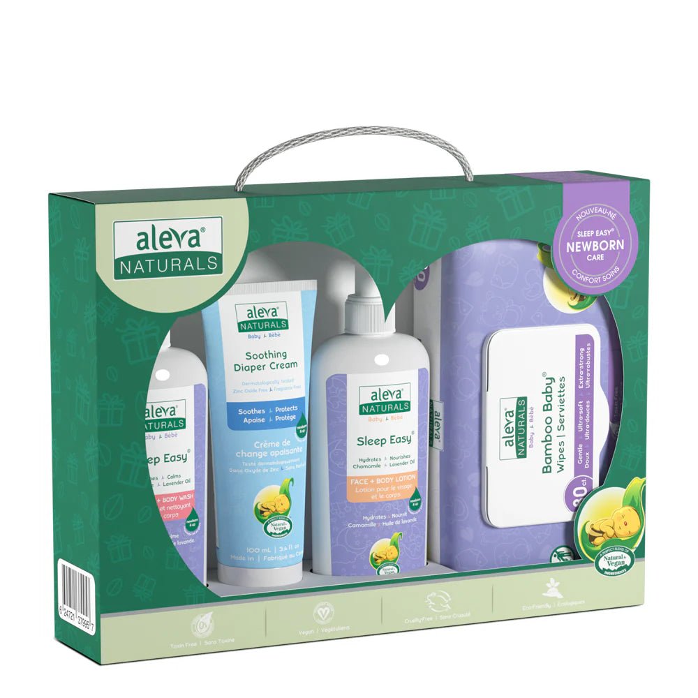 aleva NATURALS aleva NATURALS - Newborn Sleep Easy Care Set Soaps, lotions & Wipes