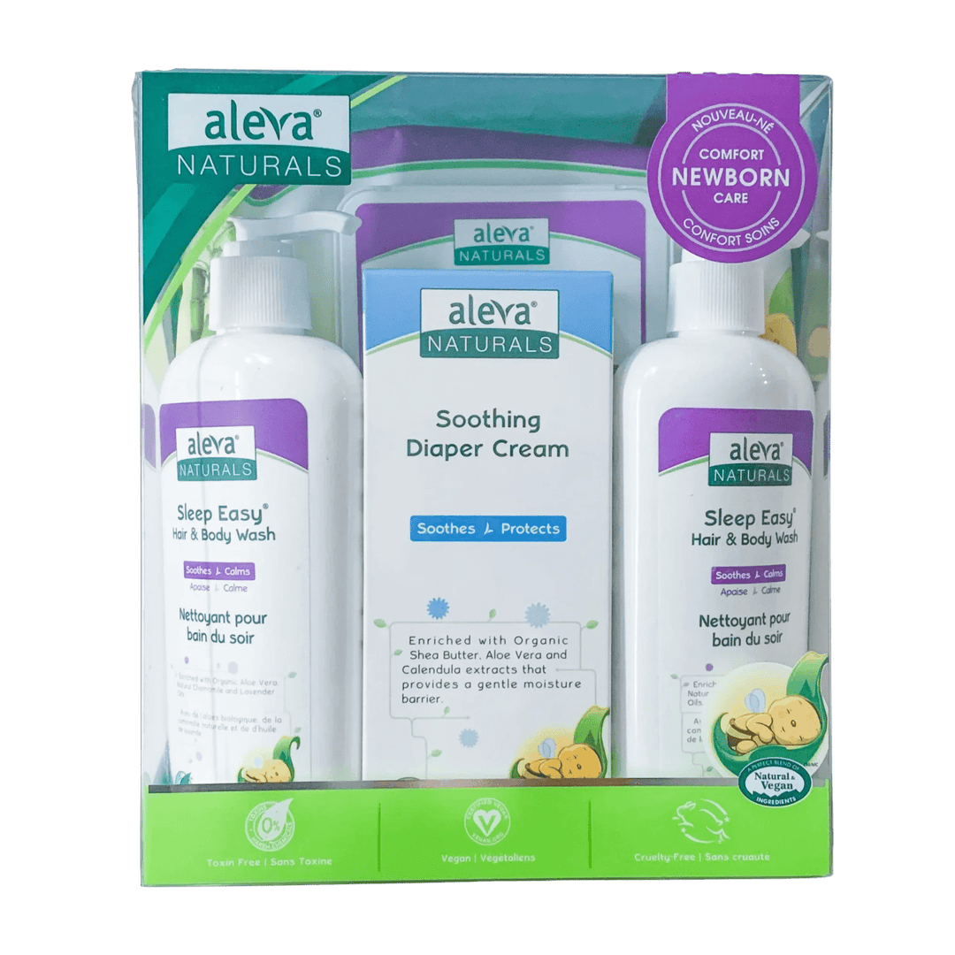 aleva NATURALS Newborn Comfort Care Gift Set