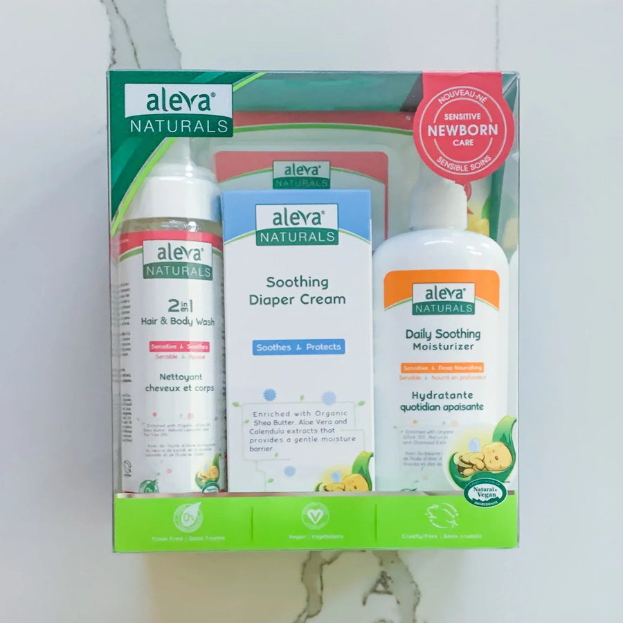 aleva NATURALS Newborn Gift Set