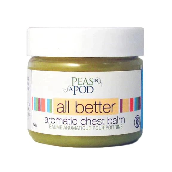 Peas In A Pod All Better Aromatic Chest Balm