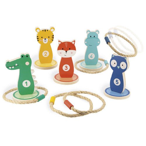 Janod Animal Ring Toss Game