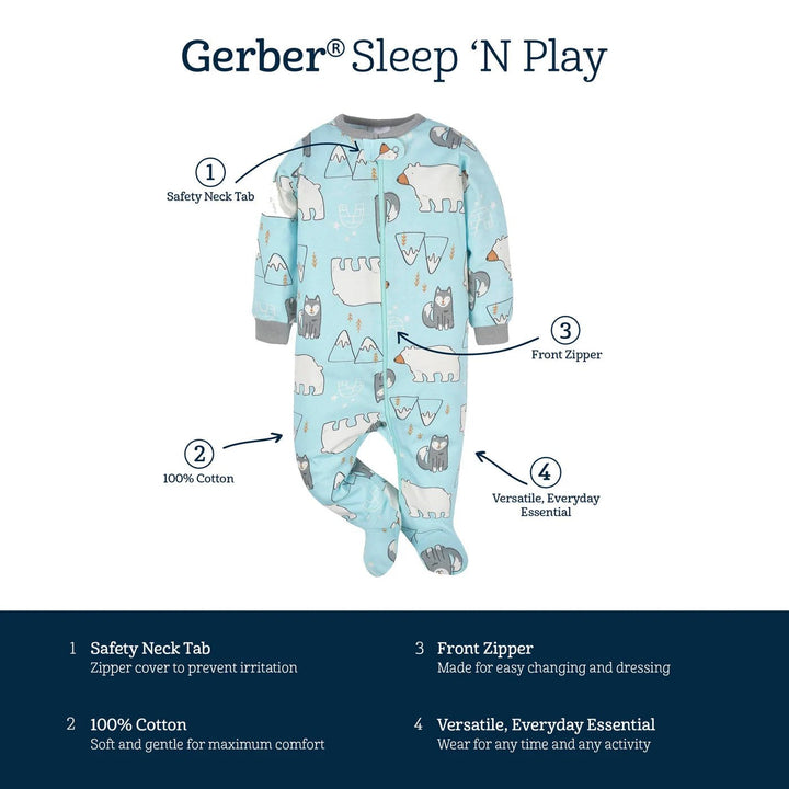 Gerber Childrenswear Polar Pals - Sleep N Play Set