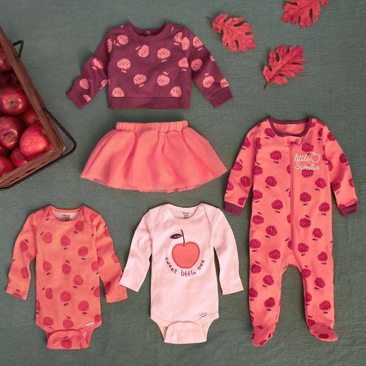 Gerber Childrenswear Apples Sleep N Play Set