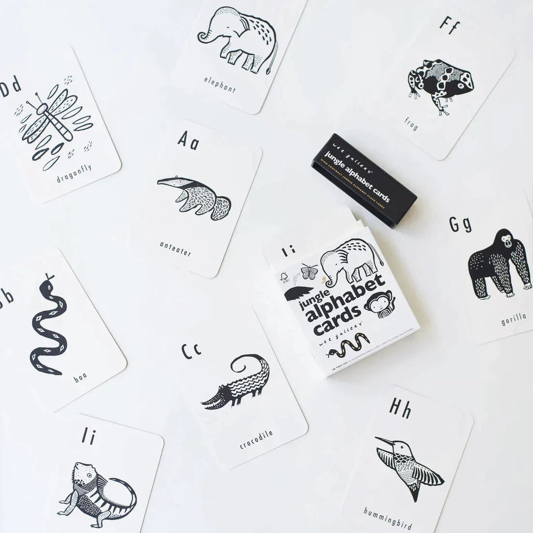 Wee Gallery Art Cards - Jungle Alphabet Cards