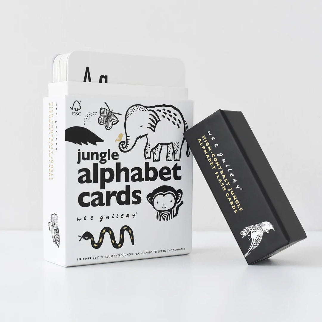 Wee Gallery Art Cards - Jungle Alphabet Cards