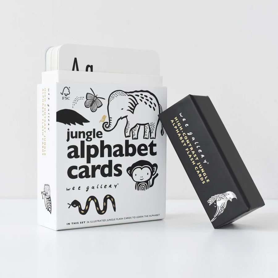 Wee Gallery Art Cards - Jungle Alphabet Cards