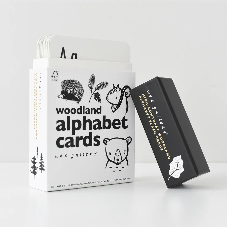 Wee Gallery Art Cards - Woodland Alphabet Cards