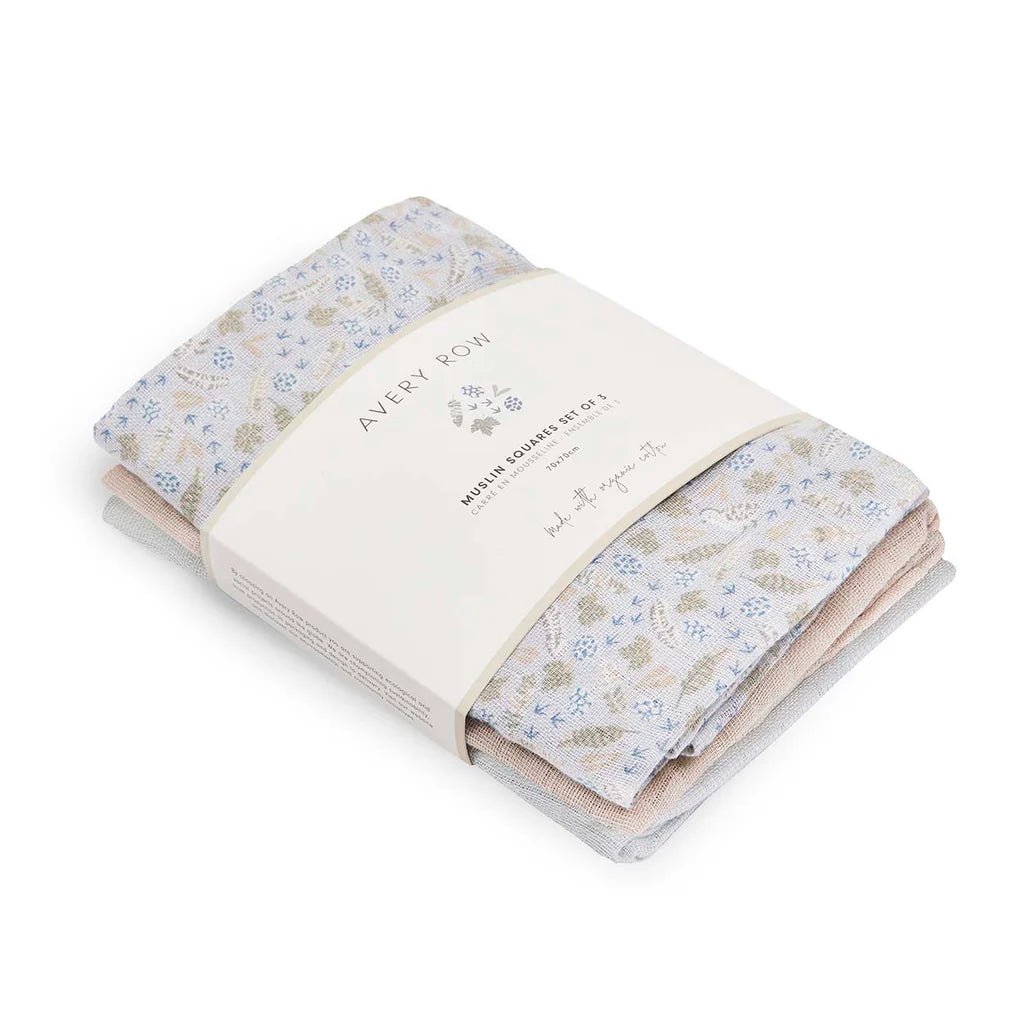 Avery Row Avery Row Muslin Squares - Set of 3