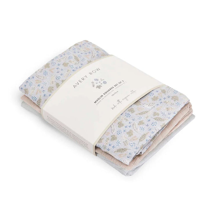 Avery Row Avery Row Muslin Squares - Set of 3