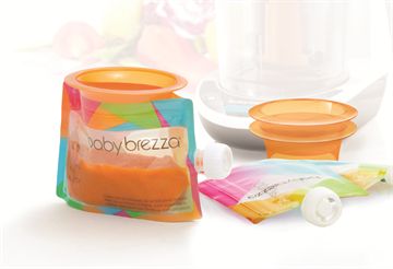 babybrezza Baby Brezza - Reusable Baby Food Pouches 10 Pk