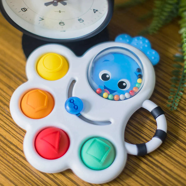 Baby Einstein Opus’s Shape Pops Sensory Rattle & Teether