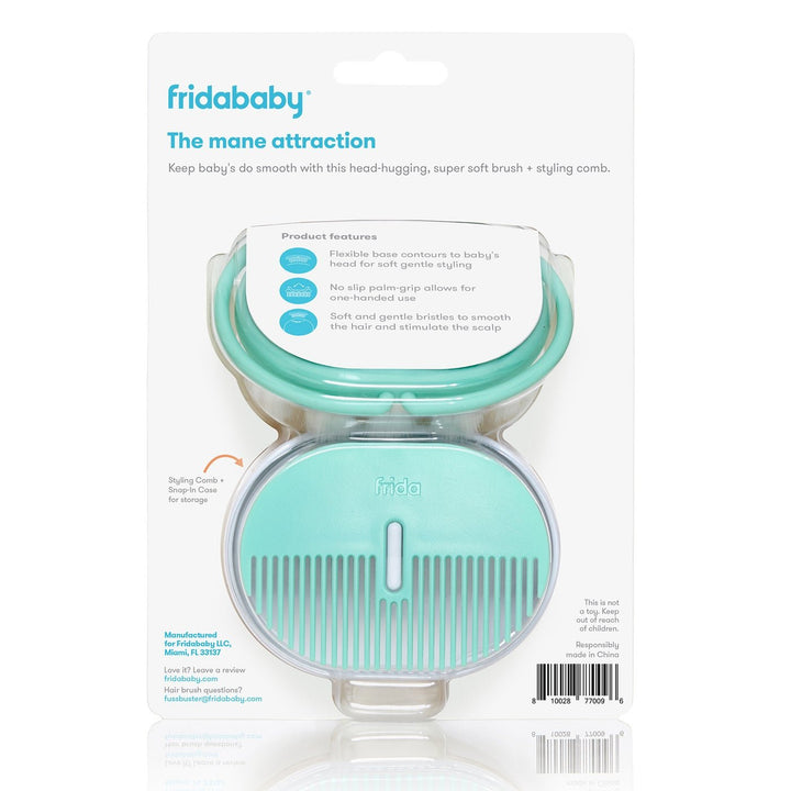 Fridababy Fridababy Baby Head - Hugging Hairbrush + Styling Comb Set Baby Health & Grooming Kits