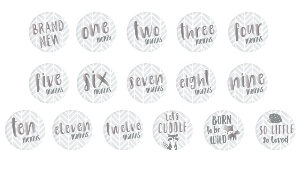 Pearhead Baby Memory Book & Sticker Set