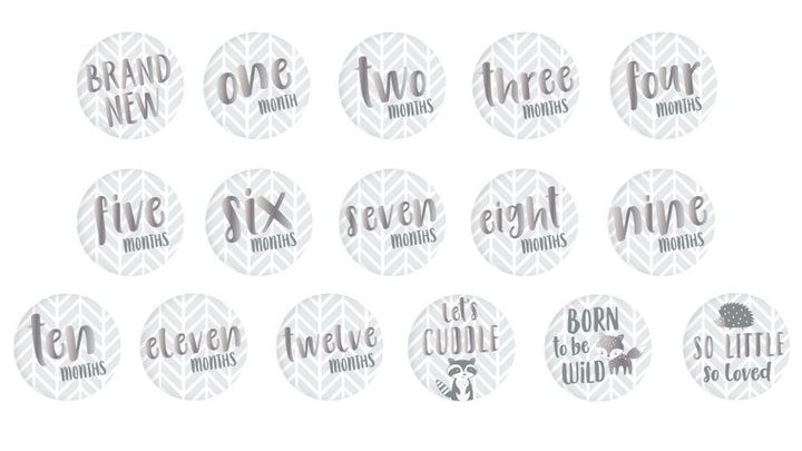 Pearhead Baby Memory Book & Sticker Set
