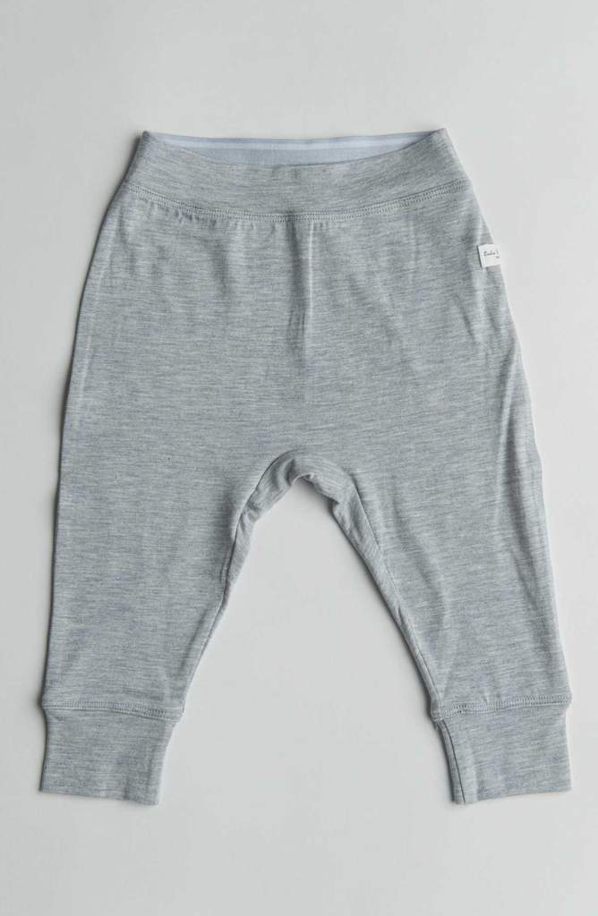 LOULOU LOLLIPOP Baby Pants Heather Grey 3 - 6M