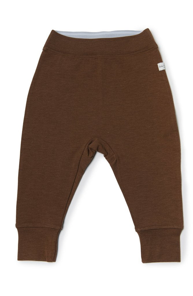 LOULOU LOLLIPOP Baby Pants Tencel Chestnut