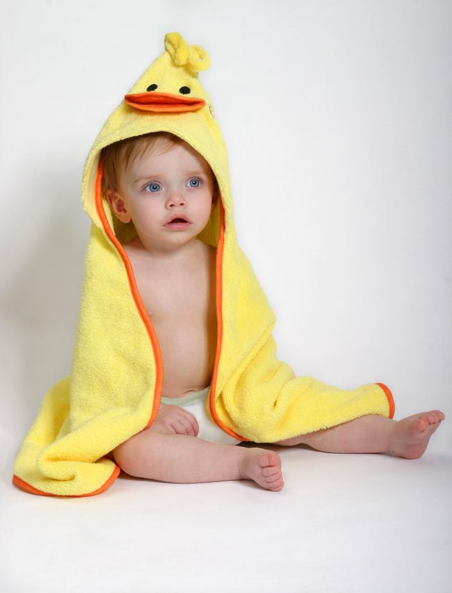 Zoocchini Zoocchini Baby Snow Terry Hooded Bath Towel 0 - 18M