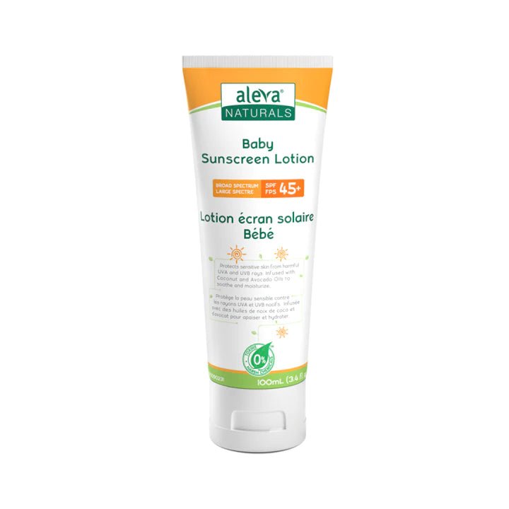 aleva NATURALS Baby Sunscreen Lotion - SPF 45+ Soaps, lotions & Wipes