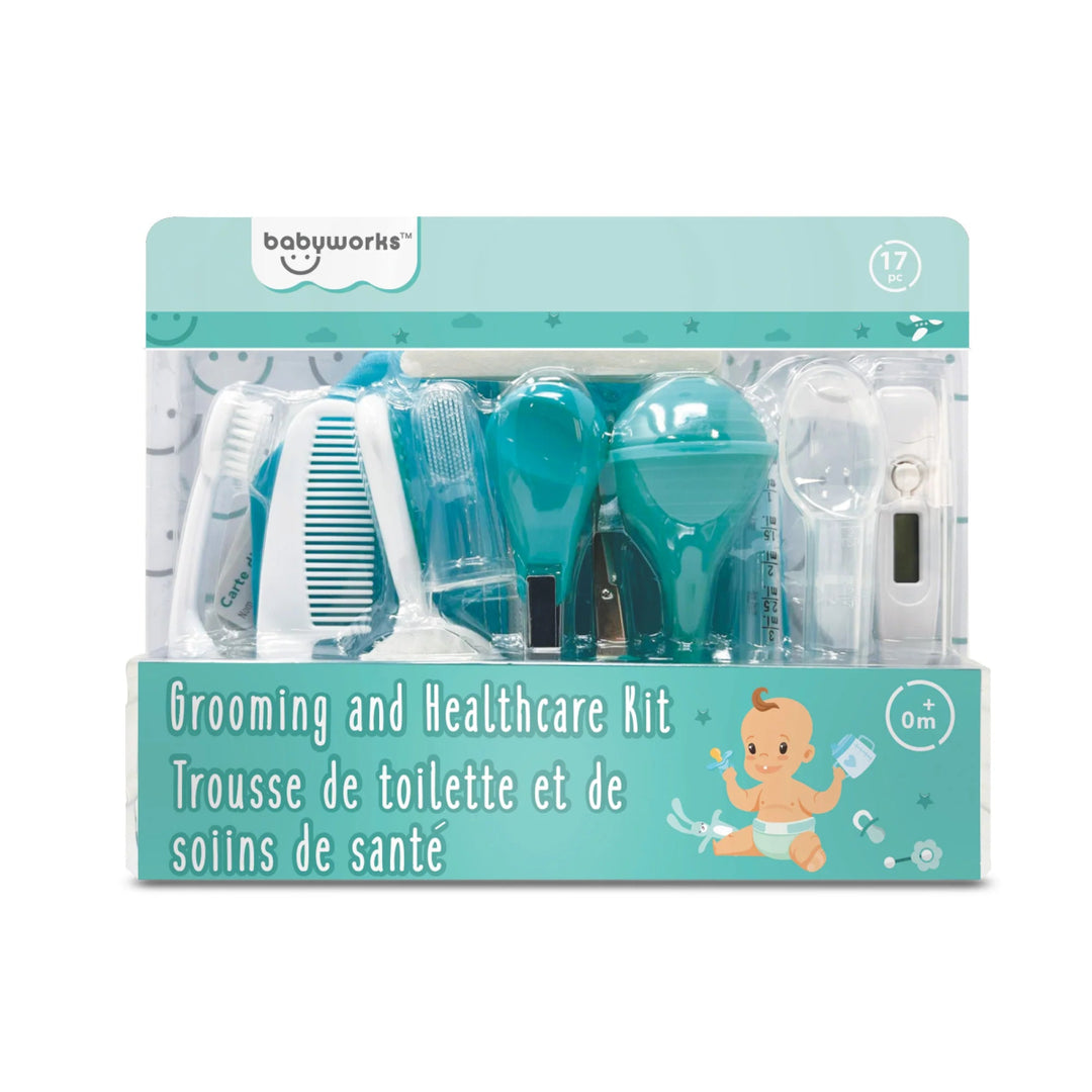 Baby Works Baby Works Healthcare & Grooming Kit - 17pc Baby Health & Grooming Kits