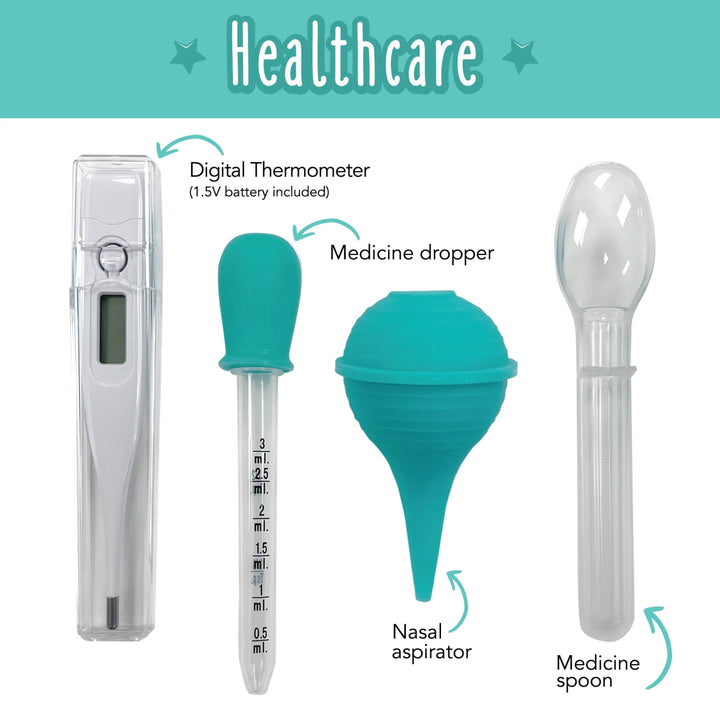 Baby Works Baby Works Healthcare & Grooming Kit - 17pc Baby Health & Grooming Kits