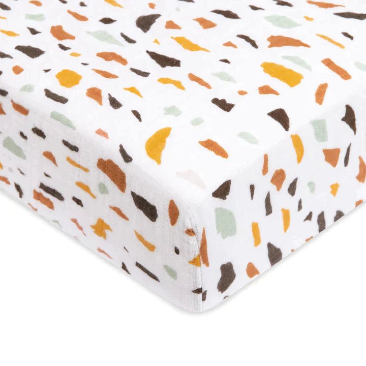 Babyletto Mini Crib Sheet GOTS Certified Organic Muslin Cotton