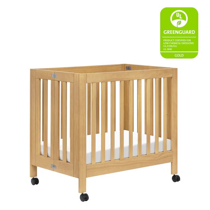 Babyletto - Origami Mini Crib Cribs & Toddler Beds Honey - Image 6
