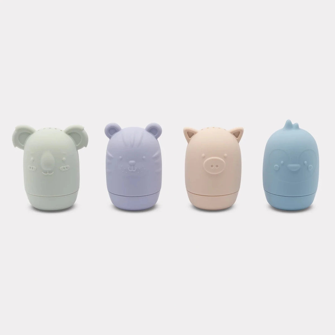 BAJA BABY Bath Squirt Animals | 4 Pack Shoreline - Image 1
