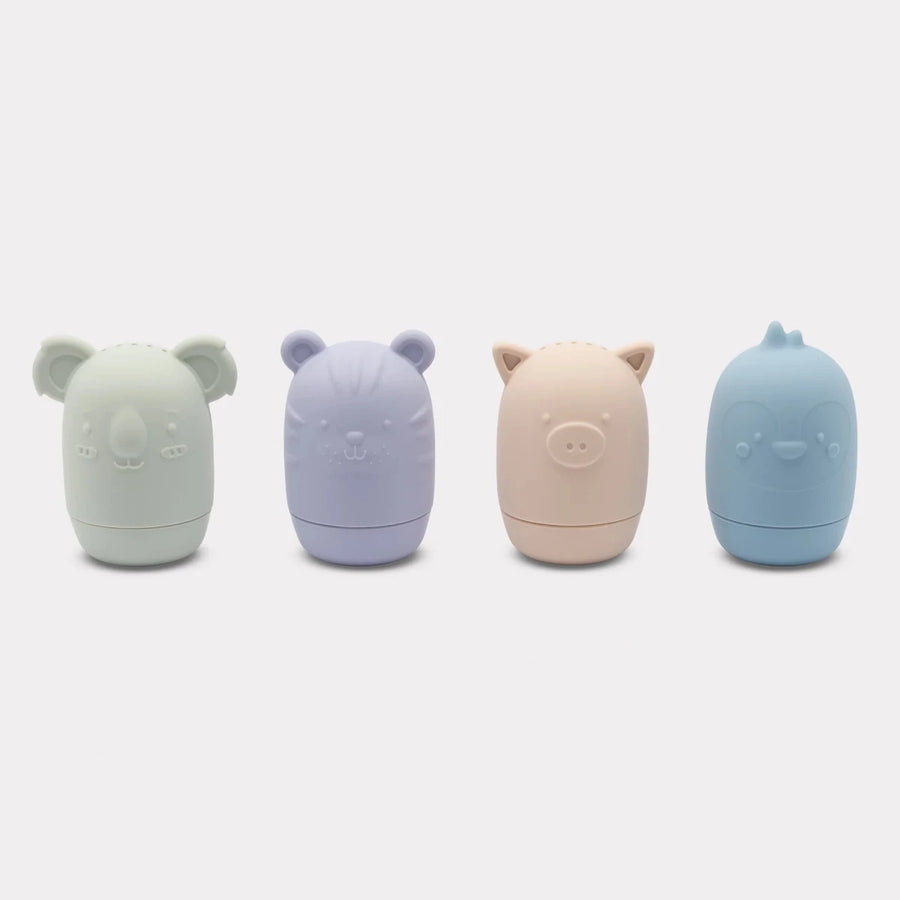 BAJA BABY Bath Squirt Animals | 4 Pack Shoreline - Image 1