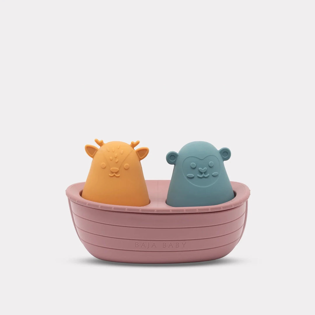 BAJA BABY Float Boat & Animal Set Sunkiss - Image 1