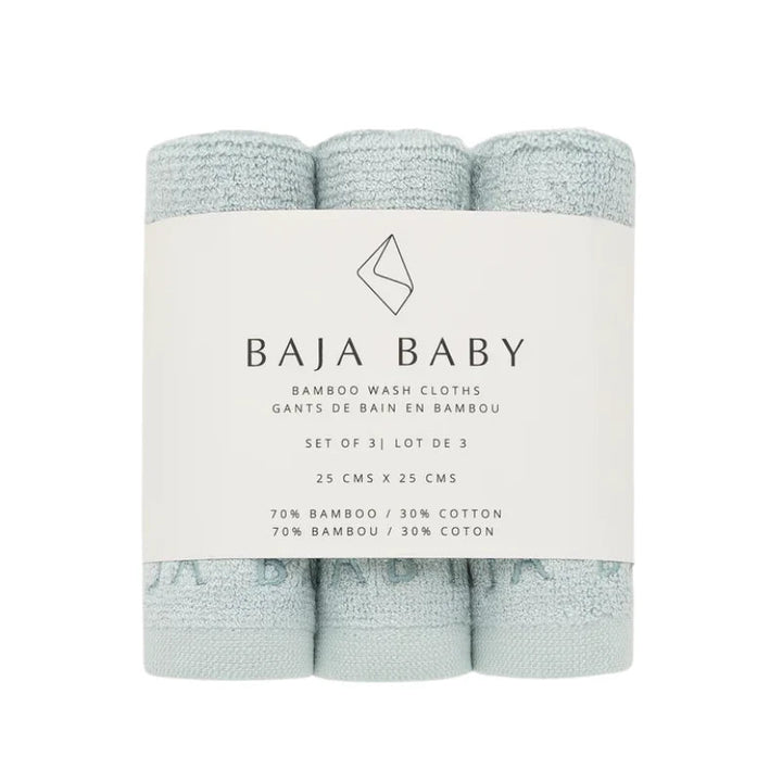 BAJA BABY Washcloth 3pk Bath Towel and Washcloth Mist - Image 4