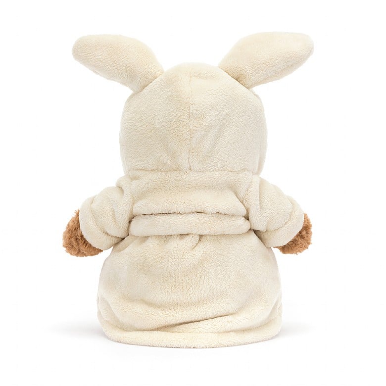 Jellycat Bartholomew Bear Plush Toy - Cozy Bathrobe Cuddles
